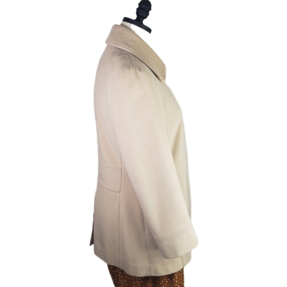 Calvin Klein Womens Angora/Wool Blend Coat Size 4 - Picture 4 of 12